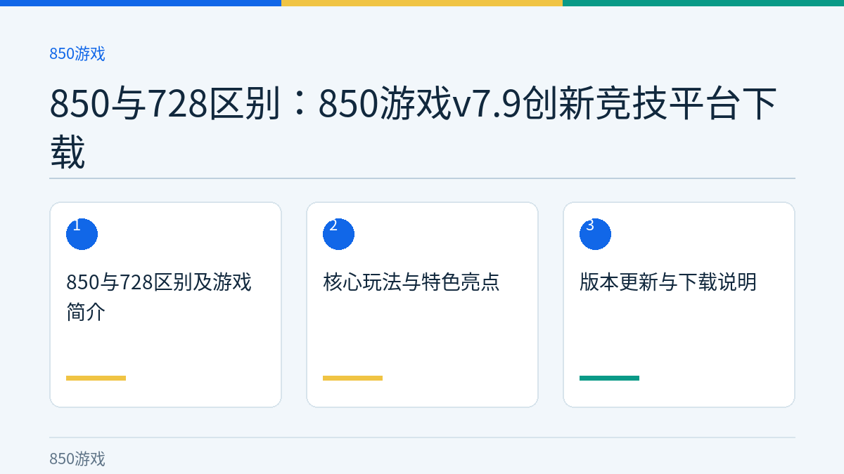 850与728区别：850游戏v7.9创新竞技平台下载文章内容示意图